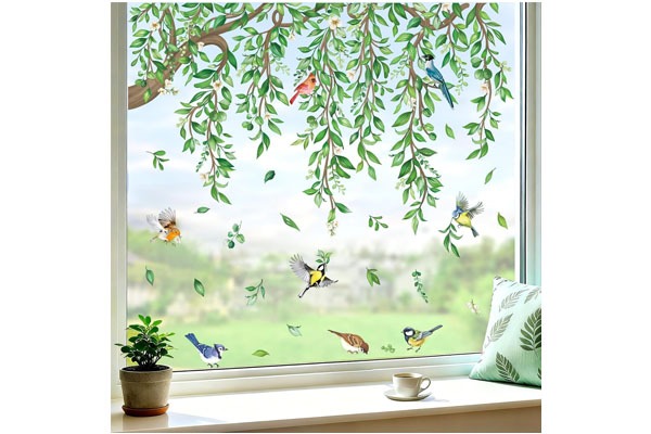 Fensterbild: Attraktive Motive für Fensterflächen, schnell wirkende Raumverschönerung ohne bauliche Eingriffe