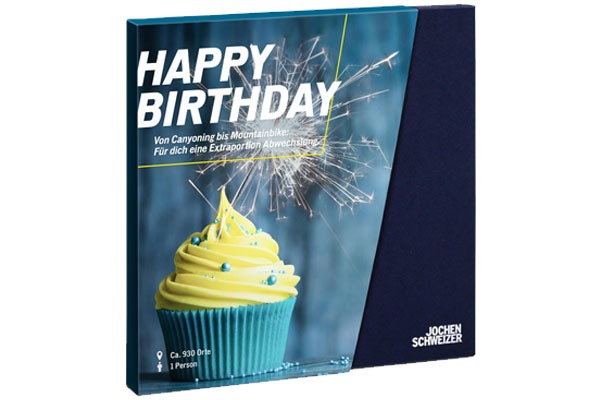 JOCHEN SCHWEIZER Geschenkbox: Highlight für Erlebnisse und Geschenkideen