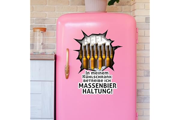 Kühlschrank Aufkleber: Kreative Klebefolien für Stil und Ordnung im Küchenkosmos