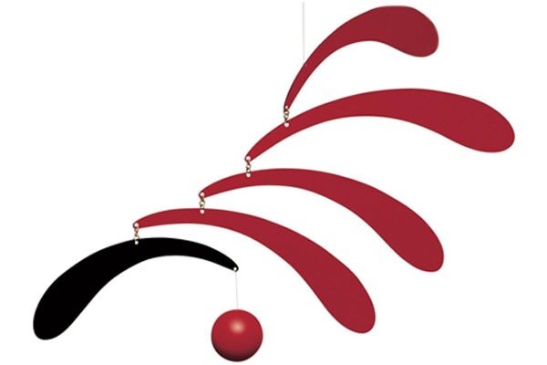 Mobile: Harmonische Aufhängung mit Bewegung & ,Stil