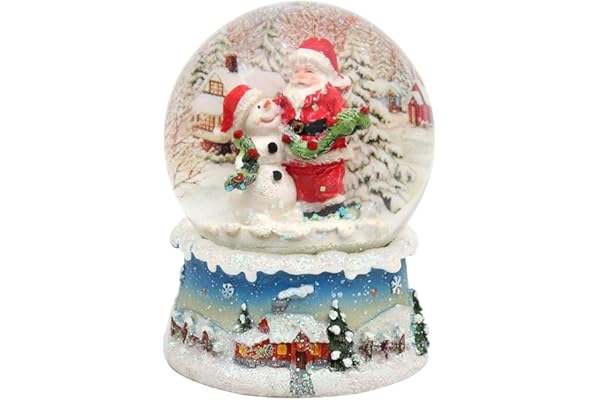 Schneekugel zu Weihnachten: Stilvolle Glaskugeln für festliche Räume