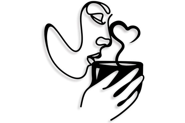 Wandskulptur: Ausdrucksstarke Wandkunst mit Tiefe und Lichtspiel