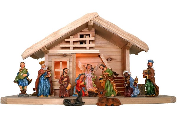 Weihnachtskrippe: Tradition trifft Stil