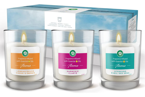 Aromatherapeutische Kerze: Stimmungsvolle Duftkerze