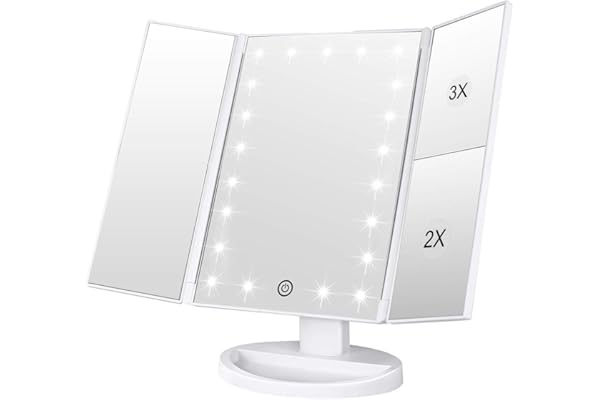 Kosmetikspiegel: Klare Sicht im Spiegelbild