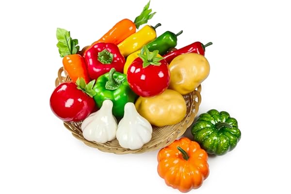 Künstliches Gemüse: Visuelle Nachbildungen als langlebige Requisiten