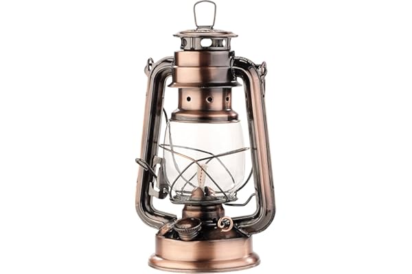 Öllampe: Warmes Licht trifft nostalgisches Design und einfache Technik