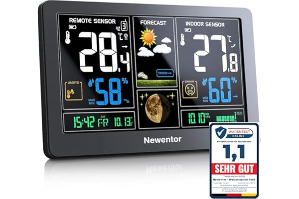 Wetterstation: kompakte Lösung für genaue Wetterdaten und einfache Handhabung