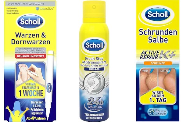 Scholl: Bewährte Marke für moderne Fußpflege